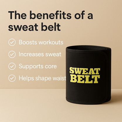 Unisex Waist Trimming Sweat Belt
