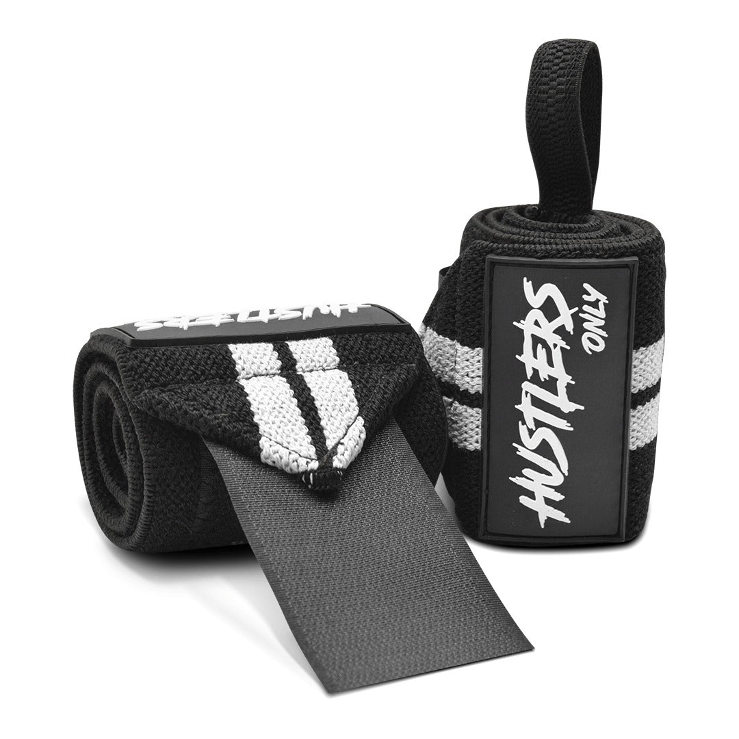 Wrist Wraps - White Stripes